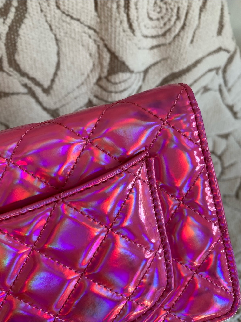 QUILTED CHAIN SHOULDER BAG - Picture 4 of 15